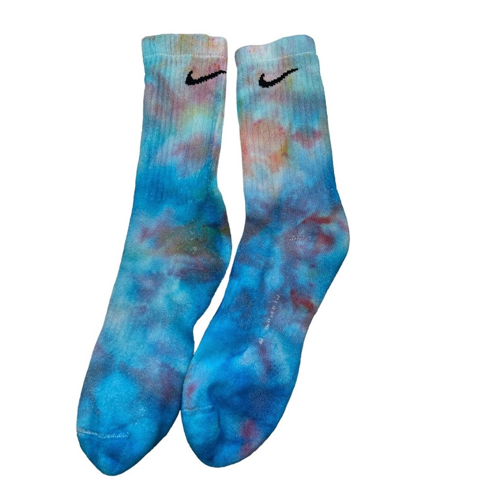 Nike Cotton Candy Ice Dyed Crew Socks - Picture 3 of 7